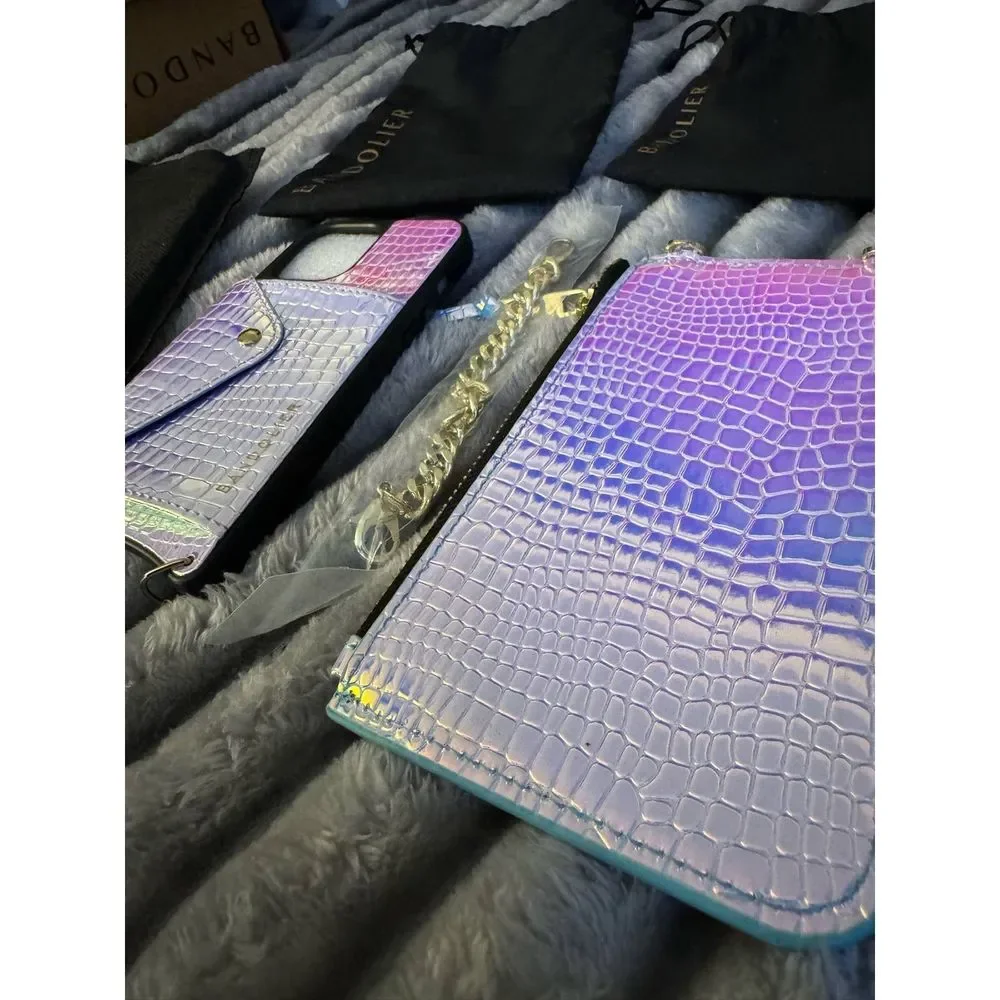 Bandolier 12/13 max pro crossbody iphone case/wristlet set - Picture 4 of 5